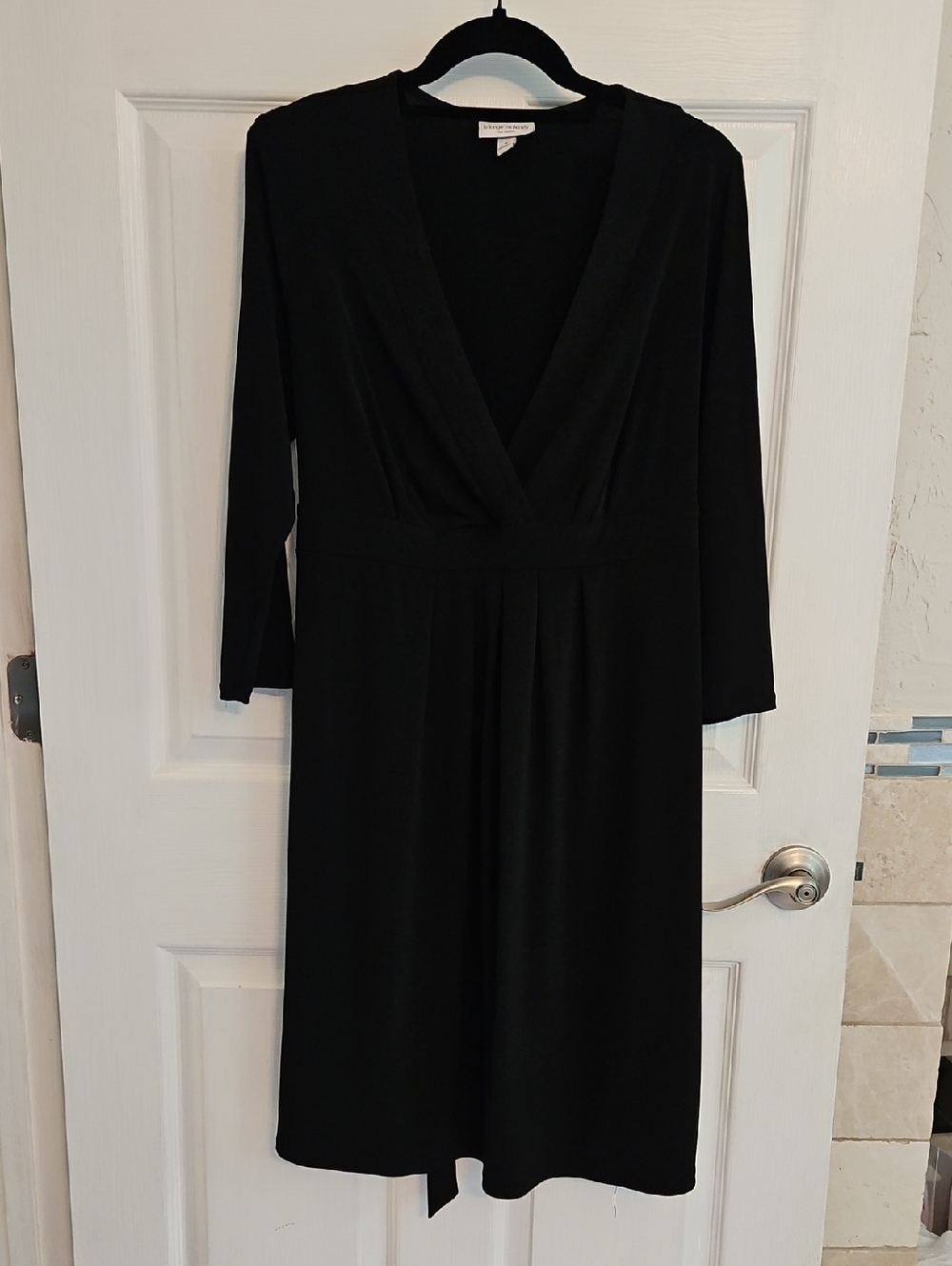 Liz Lange Black Maternity Dress